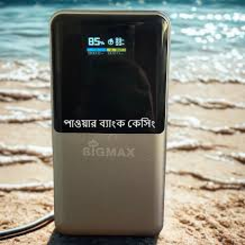 Bigmax Premium Segment 20000mah Power Bank Case With TFT Display 25W ( without battery )