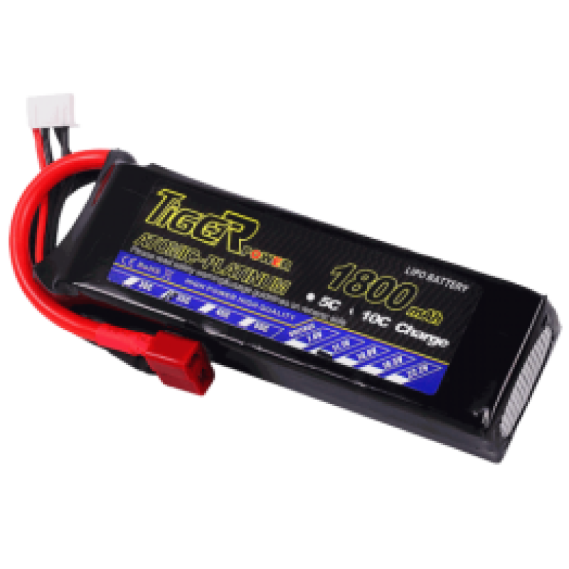 11.1V 1800mAh 3S 30C Li-Po Battery (Tiger)