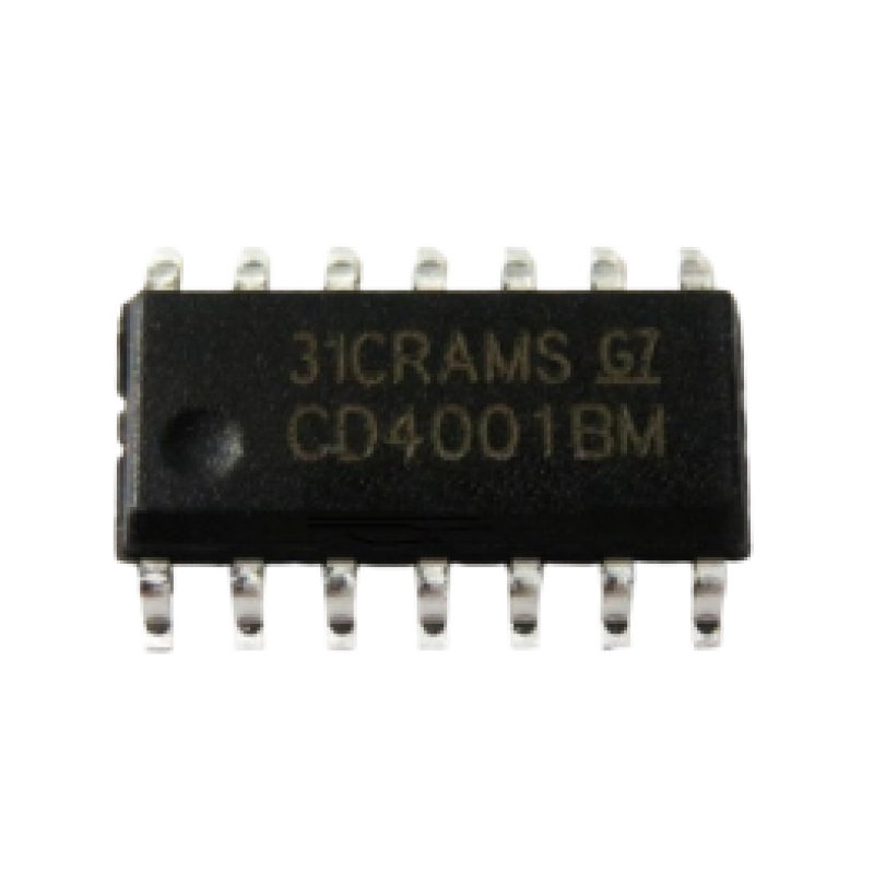 CD4001BM Quad 2-Input NOR Gate Logic IC