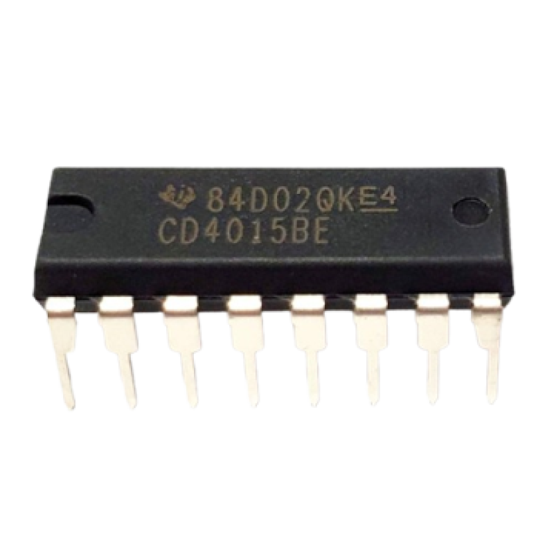 CD4015BE Dual 4-stage Static Shift Register IC