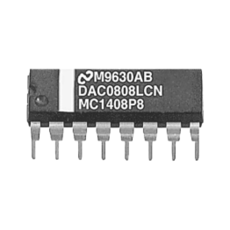 DAC0808LCN 8-Bit Digital To Analog Converter IC