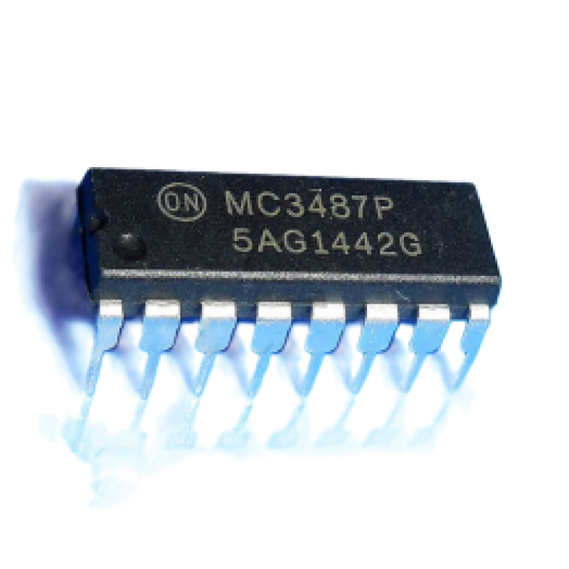 MC3487P Quad Line Receiver Three State IC