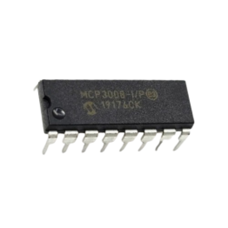 MCP3008-I/P 8-Channel 10-Bit SPI ADC