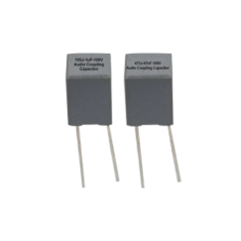 100V Audio Coupling Capacitors Ash Color
