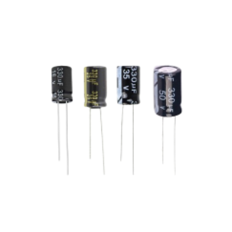 330uF Radial Polarized Electrolytic Capacitors