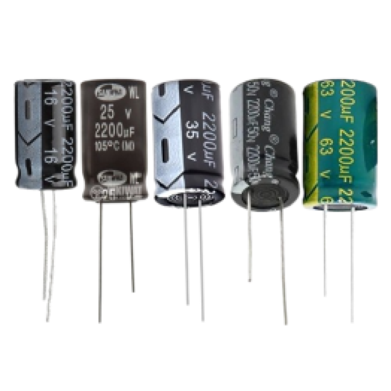 2200uF Radial 105°C Electrolytic Capacitors