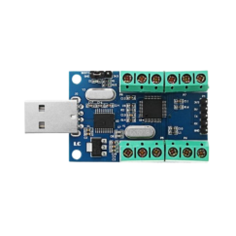 USB Interface 12 bits 10 Channel ADC Module
