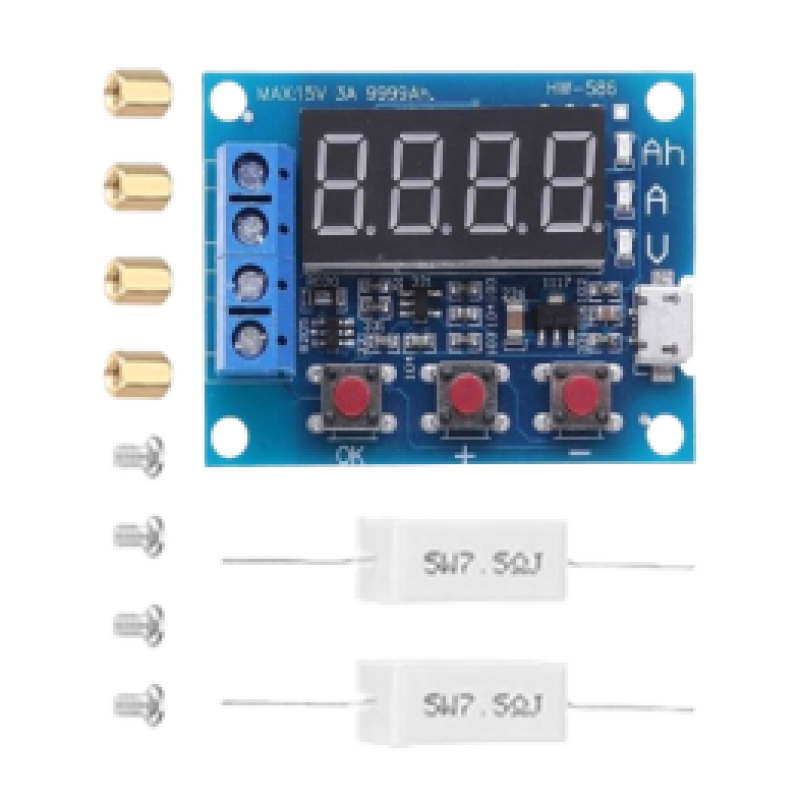 HW586 Lead Acid Battery Capacity Tester
