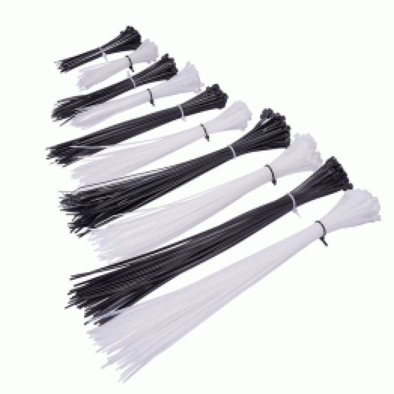 Self locking Nylon Cable Ties White Colors