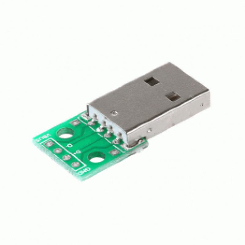 USB A Type Male to DIP Adapter 2.54mm