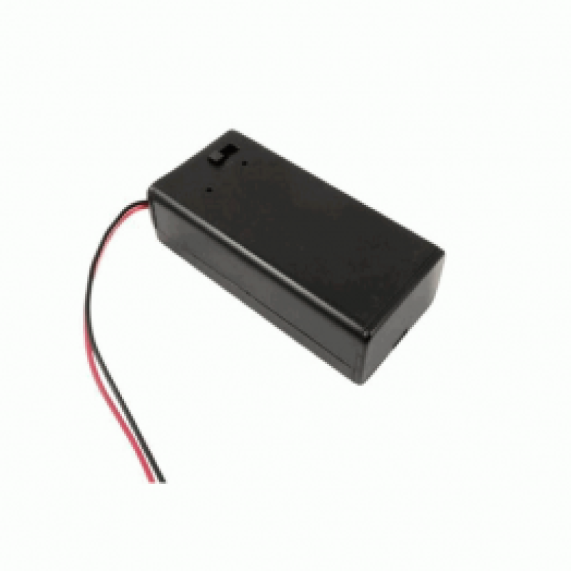 DC9V Battery Holder With On/Off Switch