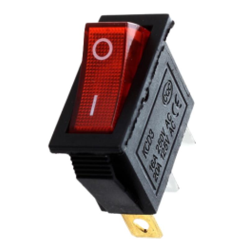 KCD3 15A 3 Pins SPST ON OFF Rocker Switch