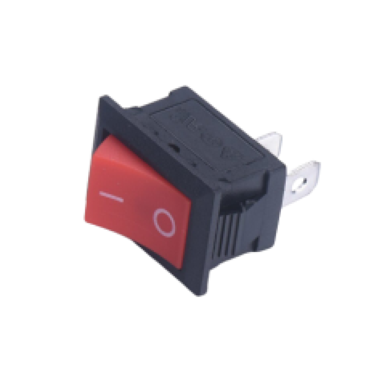 KC6388 6A 250VAC Red Color Rocker Switch