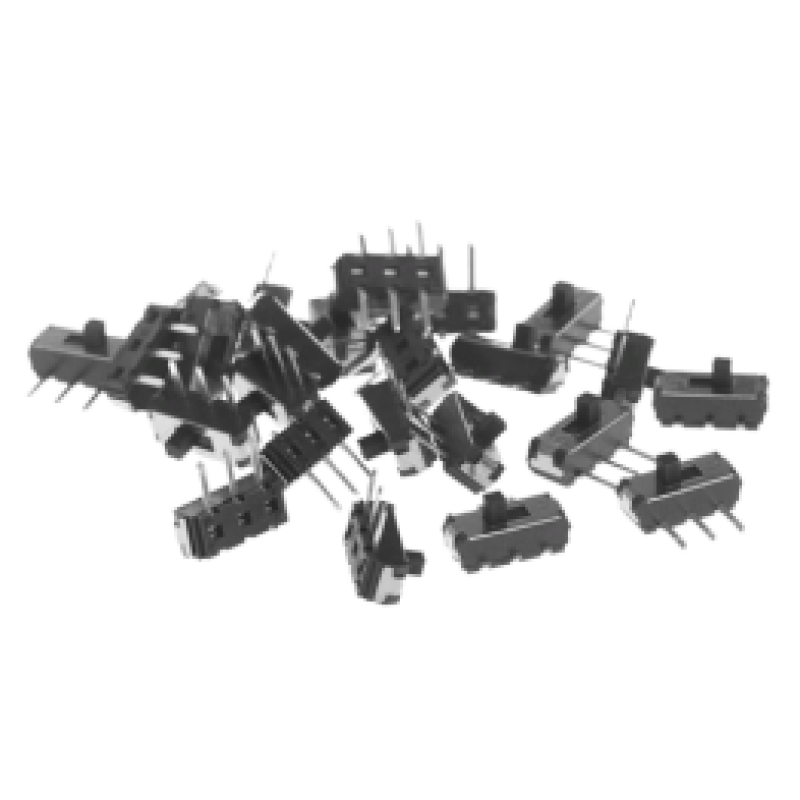 MSK12D19 3-Pin Horizontal Sliding Switch