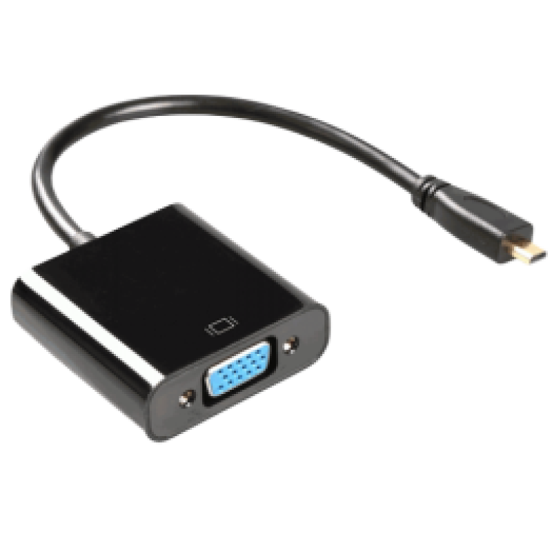 Micro HDMI to VGA Adapter 15cM Cable