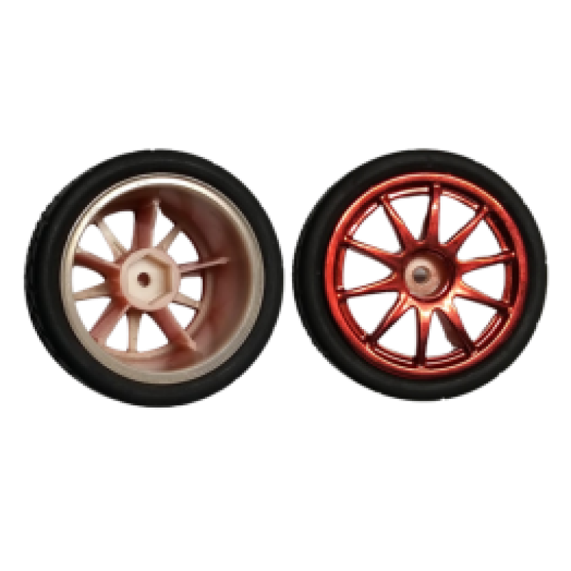 65x27mm Rubber Tire For Robotic Smart Car