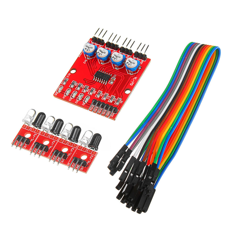 4 Channel IR Tracking Sensor Module