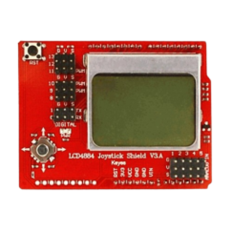 LCD4884 LCD Joystick Shield V-3.0